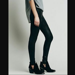 Free People Faux Leather Leggings